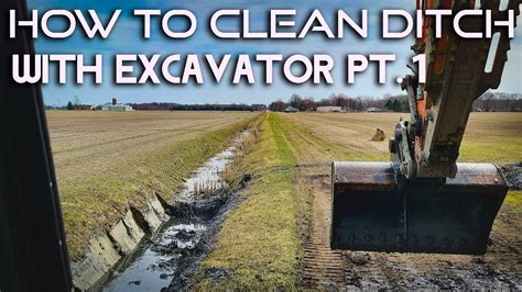 how to clean a ditch